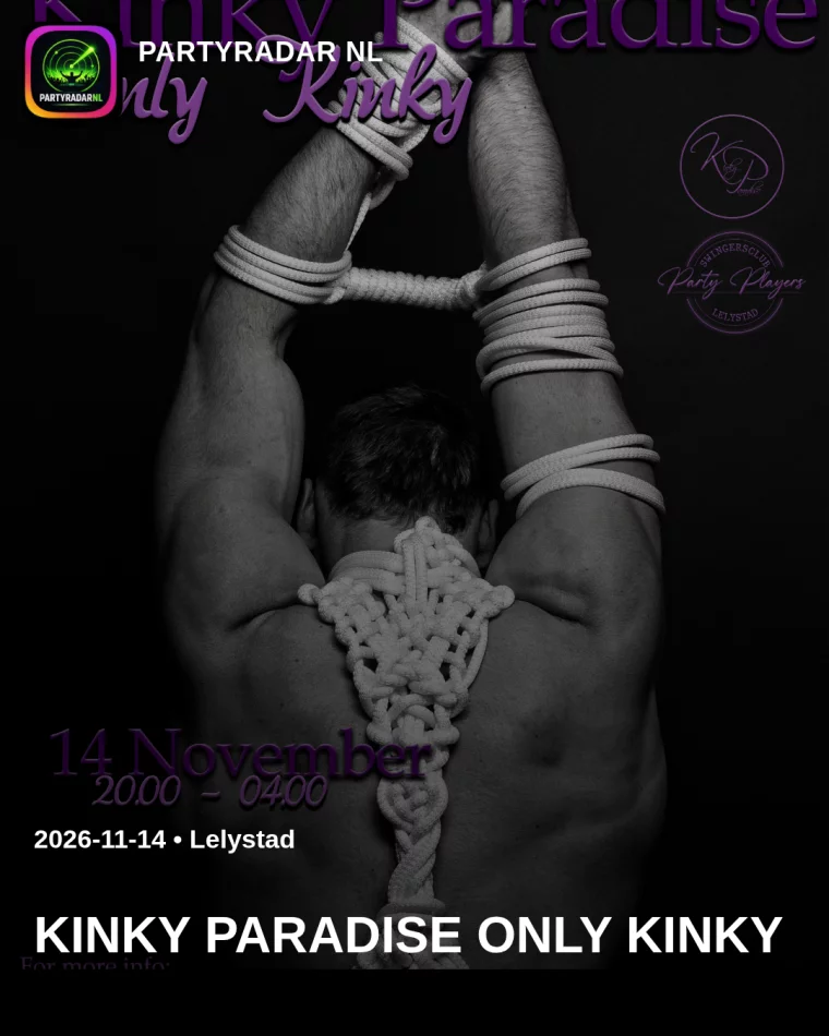Flyer Kinky Paradise Only Kinky