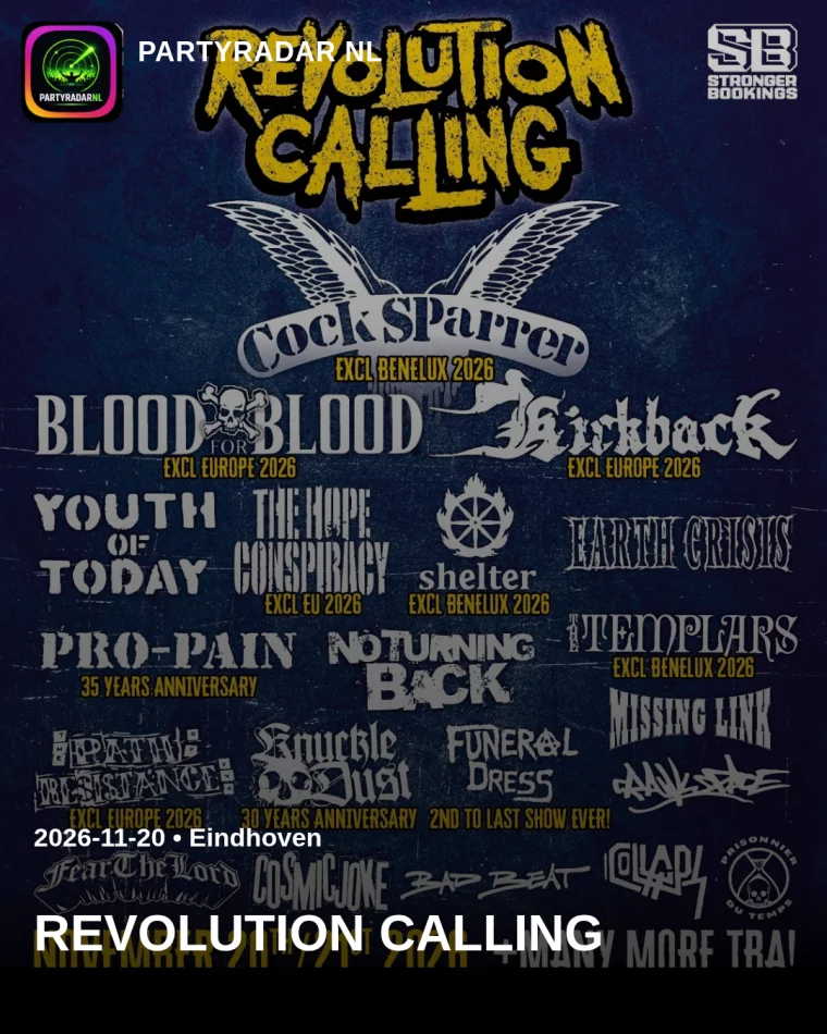 Flyer Revolution Calling