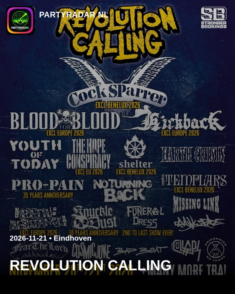 Flyer Revolution Calling
