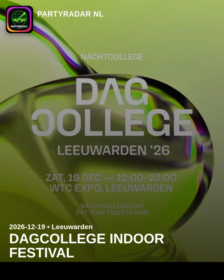 Flyer Dagcollege Indoor Festival